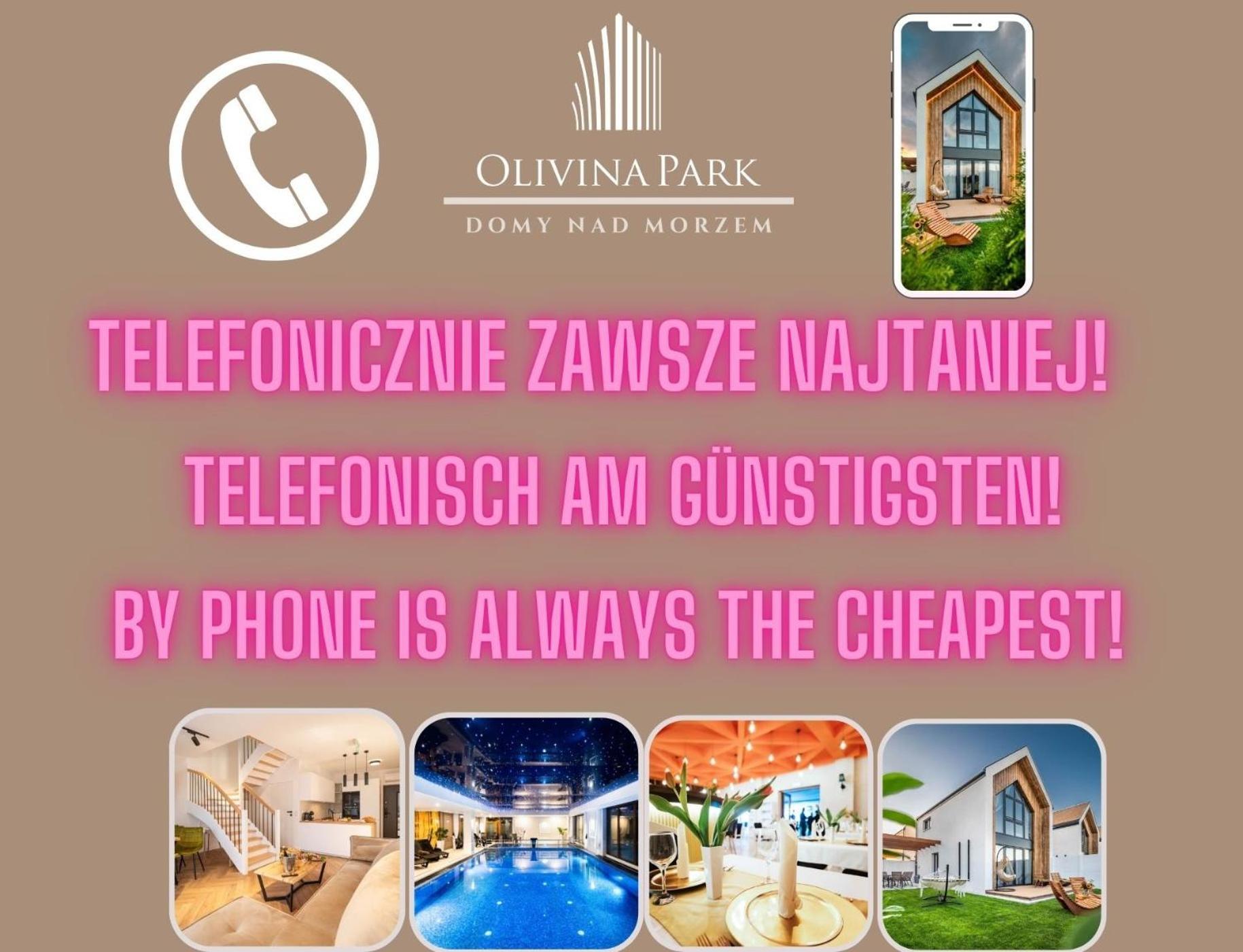 Olivina Park Spa - Domki Z Dostepem Do Krytego Basenu, Saun, Wyzywienia I Atrakcji Dla Dzieci Niechorze Exterior foto